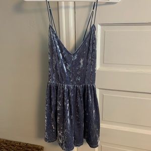 Blue Romper.
